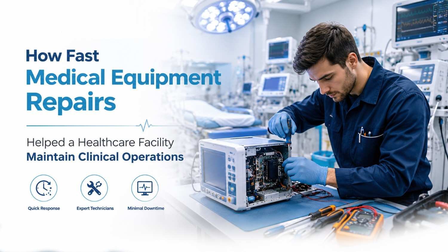 How Fast Medical Equipment Repairs Helped a Healthcare Facility Maintain Clinical Operations